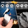 LcFun Electric Lighter - USB Rechargeable, Dual Arc Plasma Lighter,
