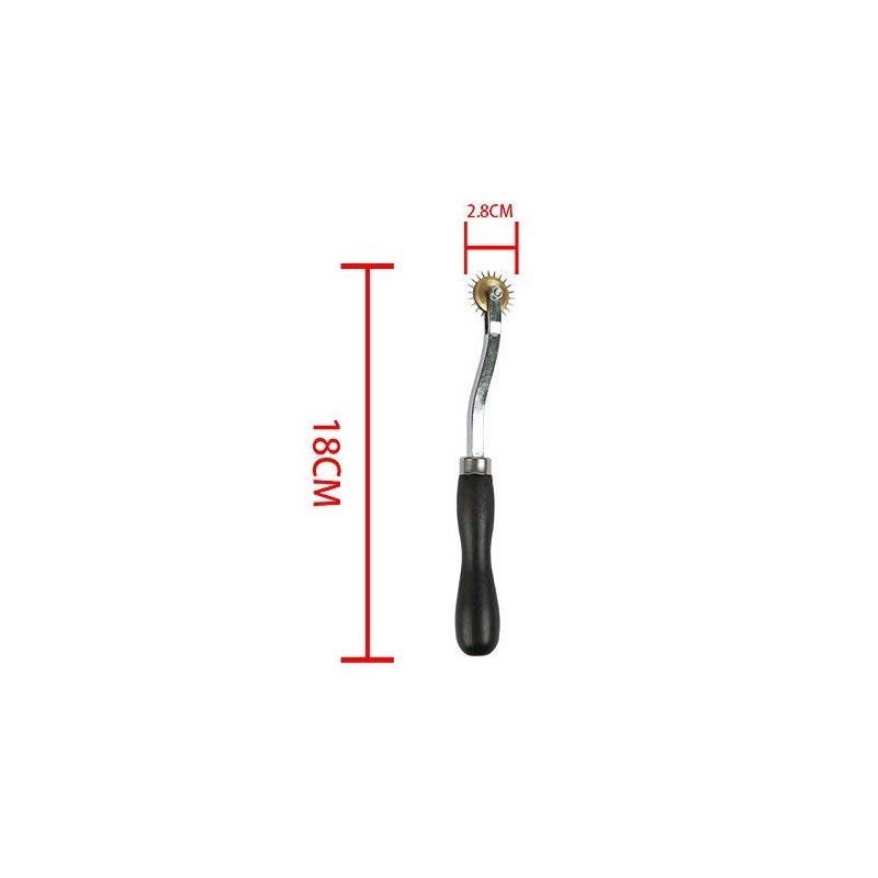 WedDecor 4mm Leather Craft Hand Stitching Groover Tool Scriber Creasing