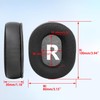 HAIZEEN 100 mm x 80 mm cooling gel ear pads