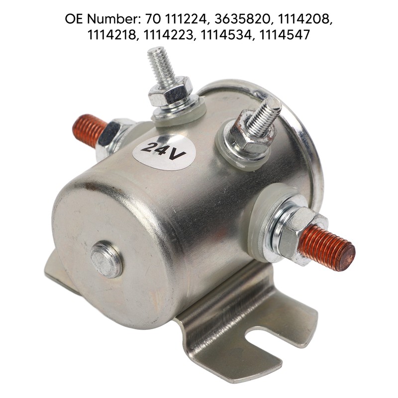 200A 24V Motor Starter Relay 1114208 Dustproof Starter Relay Solenoid