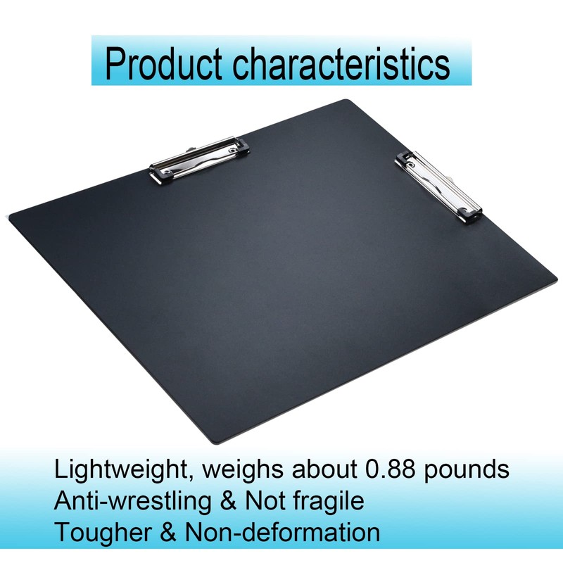Acocony 11x17 clipboard Double Clip Extra Large Clipboard Low Profile