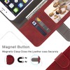 Shantime Stylish Leather Wallet Case Compatible with AGM Glory Pro