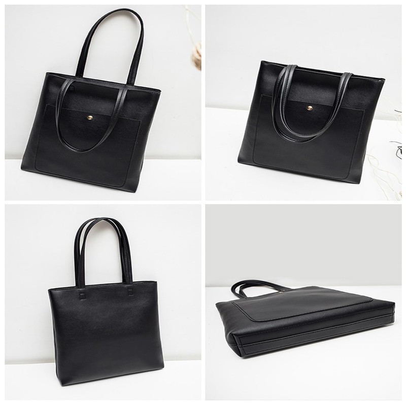 Welltude Women's Tote Bag, Vertical Business Bag, Shoulder Bag, Shoulder