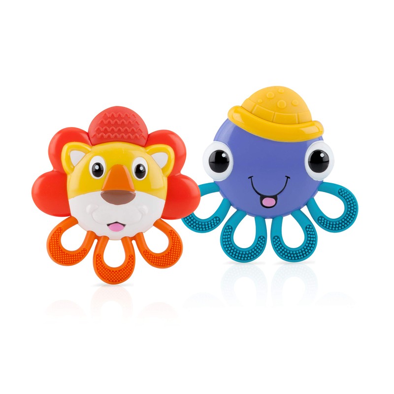 Nuby Nuby Vibe-eez Vibrating Teether - Battery Powered - Textured