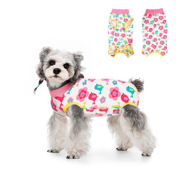 FEimaX Dog Surgery Recovery Suit, Pet Onesie for Female Male