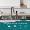 Drying Stone Faucet Mat for Kitchen Sink, Diatomite Faucet Handle