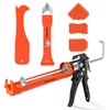 ValueMax Caulk Gun and Caulk Scraper Kit, 10 OZ Silicone
