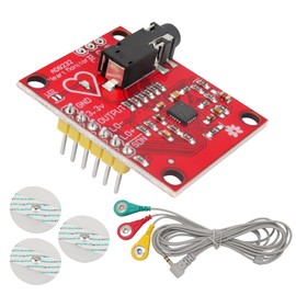 ICQUANZX ECG Module AD8232 ECG Measurement Pulse Heart Rate Sensor Module Kit ECG Monitoring Sensor for Arduino with Dupont Cable