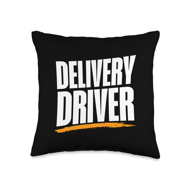 Cool Delivery Driver JArt For Men Women Delivery Services Throw