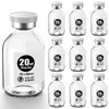 Ks-Tek Sterile Empty Vials with Self Healing Injection Port,with Aluminum