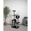 Go Pet Club Cat Tree Black Color