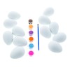 DIY Easter Egg Painting Kit – Blank Plastic Eggs with