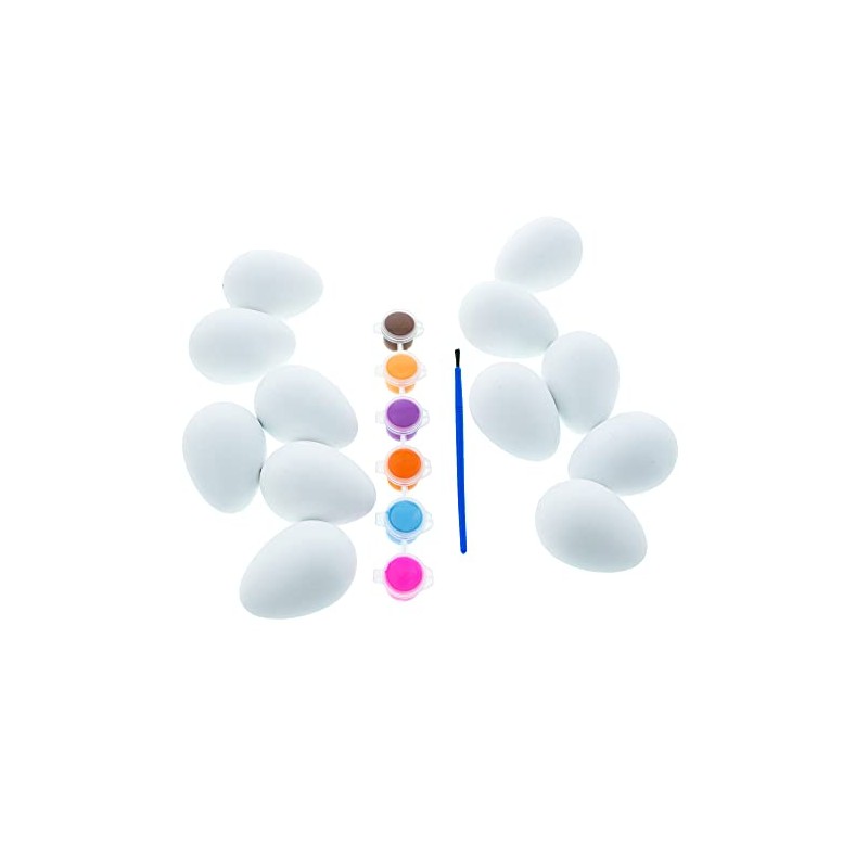 DIY Easter Egg Painting Kit – Blank Plastic Eggs with