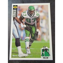 1994 Collector's Choice Football #252 Marvin Washington