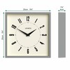 JONES CLOCKS® Box Wall Clock | Retro Square | 10