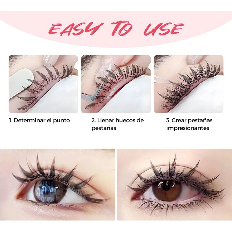 Extensiones De Pestañas Comic En Espiga, Estilo Anime Spire
