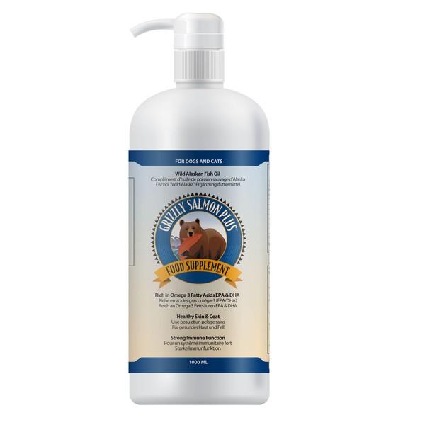Grizzly Salmon Oil for Dogs 500 ml