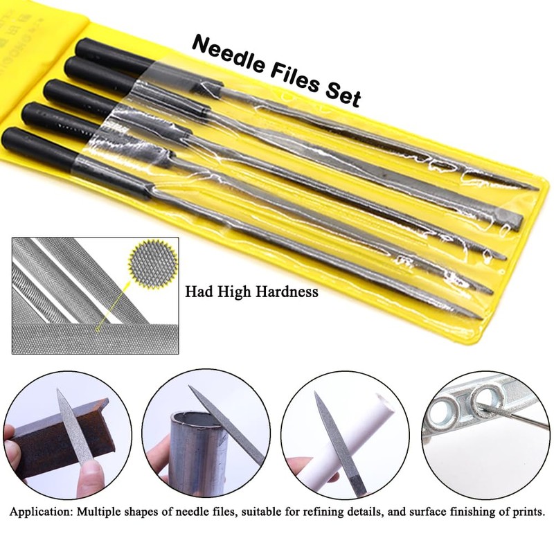 62PCS 3D Printer Tool Kit, 3D Post-Processing Accessories with Hand