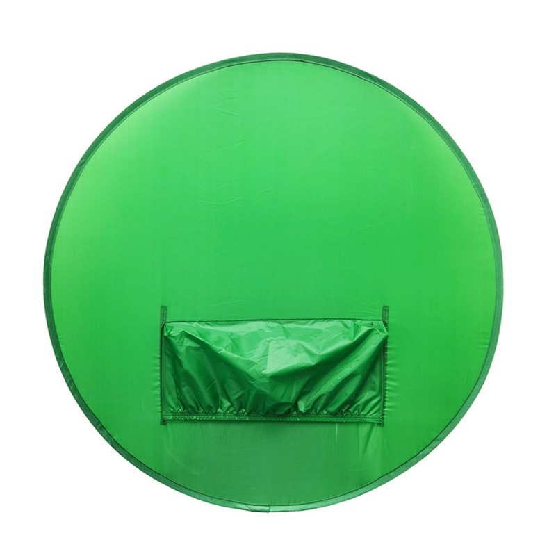 Collapsible Webcam Background Photography Chromakey Green Chair Green Screen Backdrop