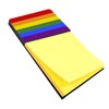 Caroline's Treasures Gay Pride Sticky Note Holder