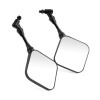 TWOM Black Dual Sport Motorcycle Side Mirrors For Suzuki DR200
