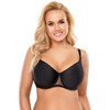VIVISENCE Underwired Bra Women's Smooth Seamless Cups Padded Bra with