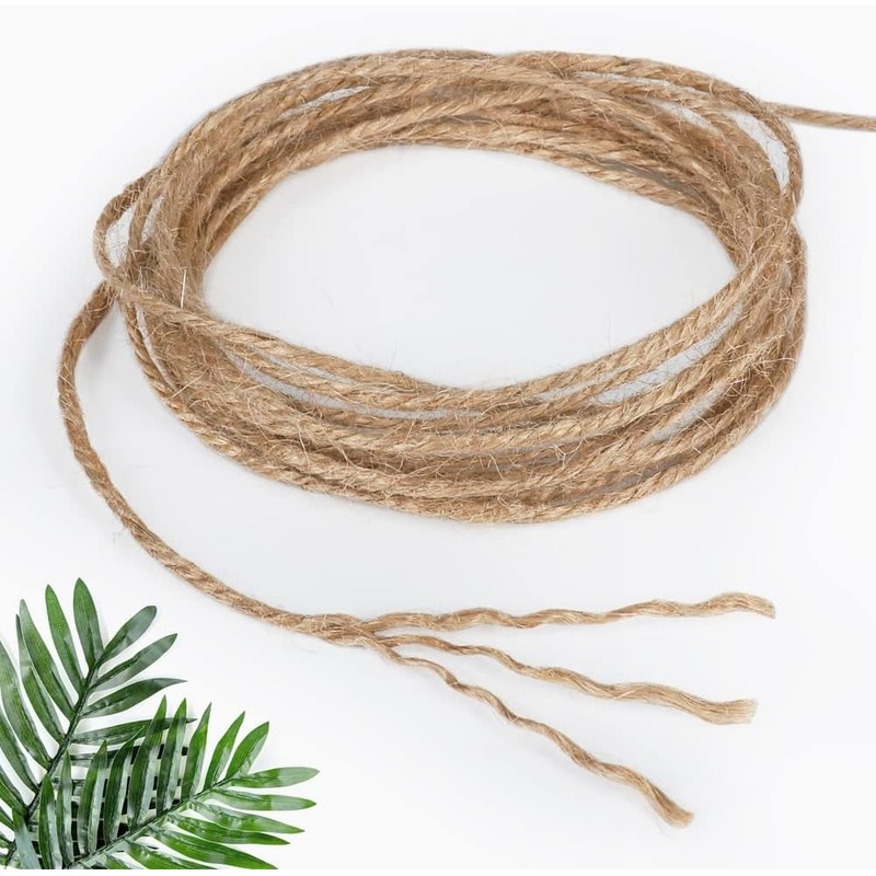 Natural Jute Twine 200 Meters Long Twine String for Crafts