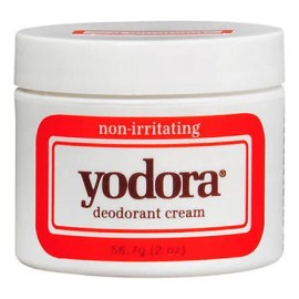 Crema Desodorante Yodora En Tarros De 60 Ml, Paquete De 6