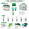 Garden Tool Set with Storage Bag for Plant Care –