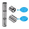 sourcing map 3 Pcs Airless Paint Sprayer Filter 180mm Length,