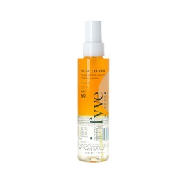 INFYVE SUN.LOVER Sonnenspray für Gesicht, Körper und Haare mit LSF50 | mit Antioxidantien und feuchtigkeitsspendenden Inhaltsstoffen | Anti-Aging-Effekt | hoher Sonnenschutz | 150 ml
