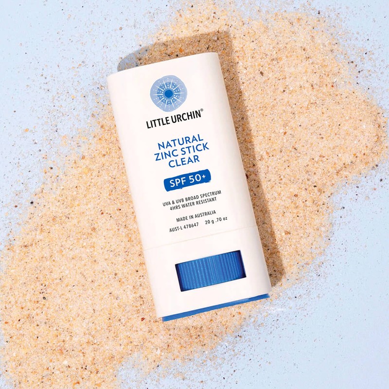 Little Urchin Natural Zinc Stick SPF 50+ - Clear, 20g
