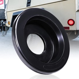 TRUE MODS Black Rubber Grommet for 2.5" Round Side Marker - [Easy Installation] [Perfect Seal] [Prevents Damage from Moisture] Universal Replacement Grommet for Trailers, RVs, and Trucks