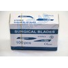 100 SCALPEL BLADES #15 + #15C 50/50 + SCALPEL HANDLE