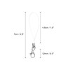 Sourcing Map 100Pcs White Lanyard with Lobster Clasp for Cellphone