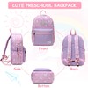 Kids Backpack for Girls, Kasqo Cute Lightweight Water Resistant Toddler