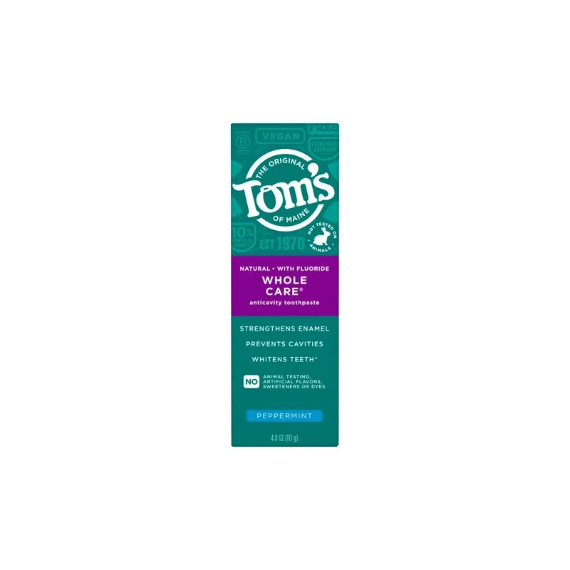 Toms Of Maine Toothpaste Whole Care Peppermint 113g
