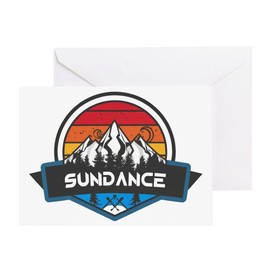 CafePress Sundance Sundance Utah Folded Greeting Card Glossy