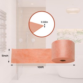 Sidasu 100FT Shower Waterproofing Membrane Roll, 5 Inch Wide