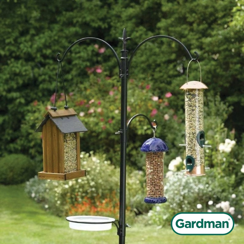 Gardman BA01131 Premium Bird Feeding Station Kit, 21" Wide x