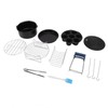For Air Fryer Pans Set Heatproof Easy Cleaning Stainless Steel