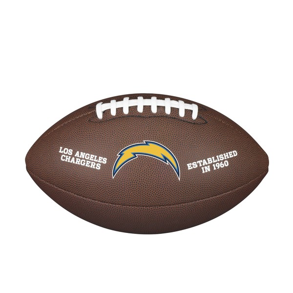 NFL Team Logo Composite Football - Official, Los Angeles Chargers