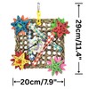 Wall of Plenty Foraging Activity Wall Natural Parrot Toy -