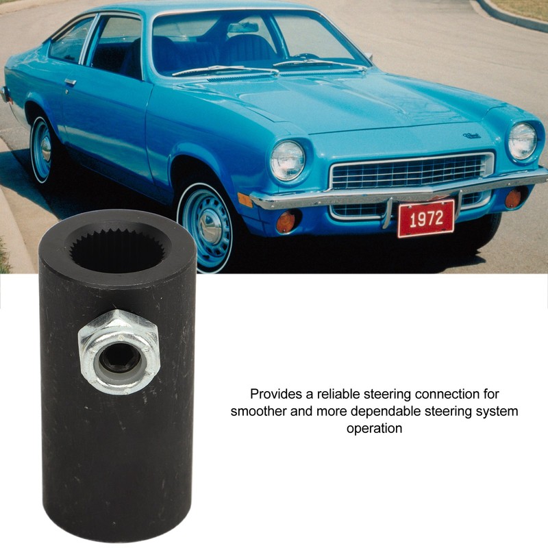 Steering Shaft Coupler 5/8in 36 Spline to 3/4in Round Smooth