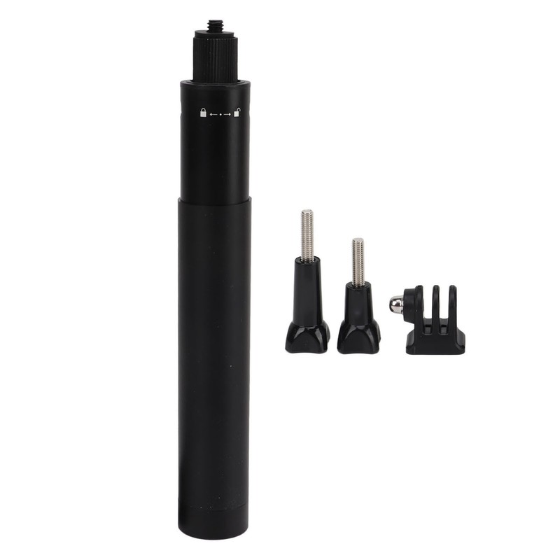 PULUZ Extended Invisible Selfie Stick with Screw Rod Adapter for