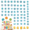 Fondant Letter Cutters, 3D Alphabet and Number Cutters, 62 Pcs