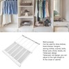 Tension Rod Shelf Adjustable Length Space Saving Nail Free Expandable