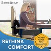 Samsonite Ergonomic Lumbar Support Pillow for Office Chair, Gaming Chair,