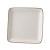 Edgeline Square Plate M, White