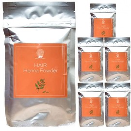 Tirakita Henna Powder for Hair, 3.5 oz (100 g), Set of 6